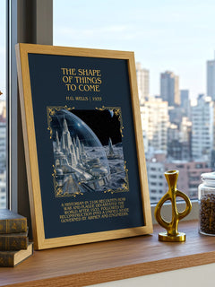 The Shape Of Things To Come Minimalist Book Poster by H.G. Wells – image 3