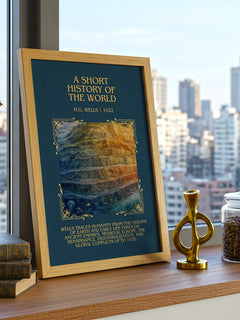 A Short History Of The World Minimalist Book Poster by H.G. Wells – image 3