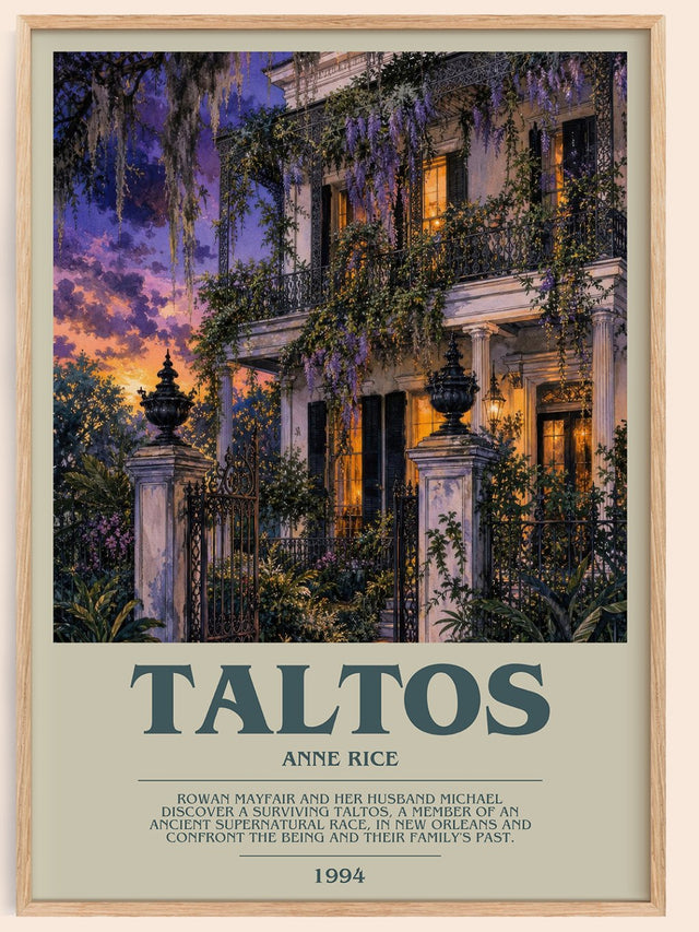 Taltos Bookish Wall Art by Anne Rice