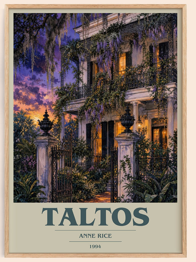 Taltos Book Cover Poster by Anne Rice