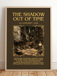 The Shadow Out Of Time Minimalist Book Poster by H.P. Lovecraft – image 2