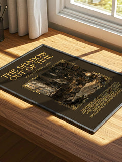 The Shadow Out Of Time Minimalist Book Poster by H.P. Lovecraft – image 4