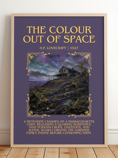 The Colour Out Of Space Minimalist Book Poster by H.P. Lovecraft – image 2