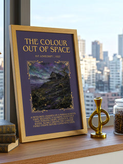 The Colour Out Of Space Minimalist Book Poster by H.P. Lovecraft – image 3