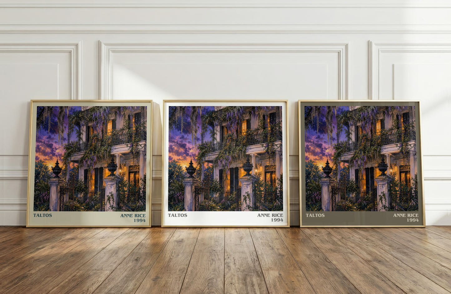 Taltos literary art print colour and style options – Anne Rice book art