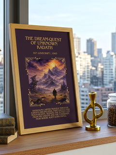 Dream-Quest Of Unknown Kadath Minimalist Book Poster by H.P. Lovecraft – image 3