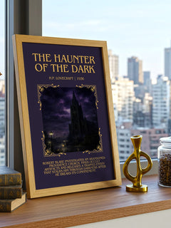 The Haunter Of The Dark Minimalist Book Poster by H.P. Lovecraft – image 3