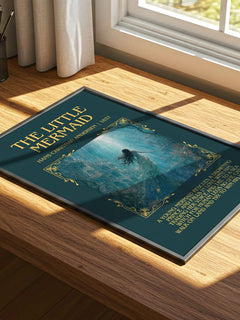 The Little Mermaid Minimalist Book Poster by Hans Christian Andersen – image 4