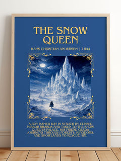 The Snow Queen Minimalist Book Poster by Hans Christian Andersen – image 2