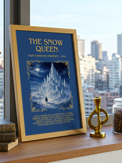 The Snow Queen Minimalist Book Poster by Hans Christian Andersen – image 3