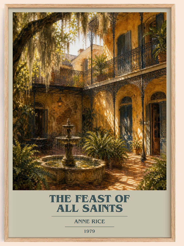 The Feast Of All Saints Book Cover Poster by Anne Rice