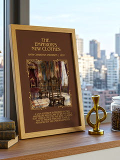 Emperor'S New Clothes Minimalist Book Poster by H. Andersen – image 3