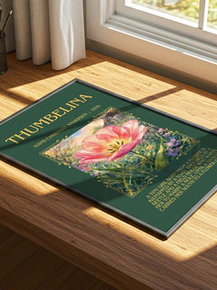 Thumbelina Minimalist Book Poster by Hans Christian Andersen – image 4