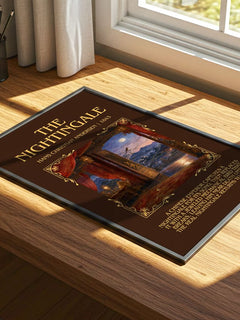 The Nightingale Minimalist Book Poster by Hans Christian Andersen – image 4