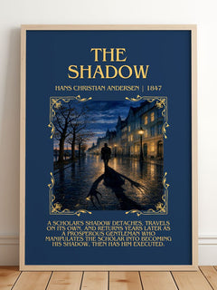 The Shadow Minimalist Book Poster by Hans Christian Andersen – image 2