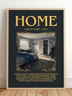 Home Minimalist Book Poster by Harlan Coben – image 2