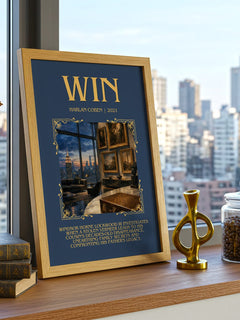 Win Minimalist Book Poster by Harlan Coben – image 3