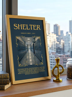 Shelter Minimalist Book Poster by Harlan Coben – image 3