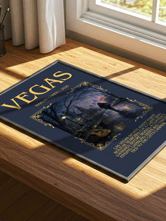 Vegas Minimalist Book Poster by Harlan Coben – image 4