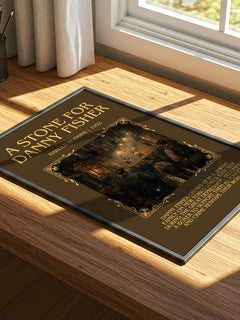A Stone For Danny Fisher Minimalist Book Poster by Harold Robbins – image 4