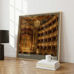 Cry To Heaven literary art print colour and style options – Anne Rice book art