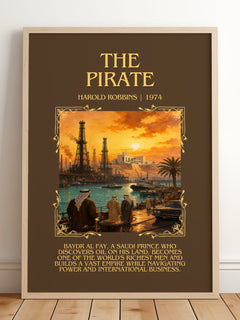 The Pirate Minimalist Book Poster by Harold Robbins – image 2