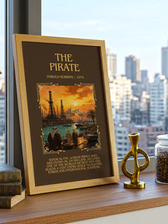 The Pirate Minimalist Book Poster by Harold Robbins – image 3