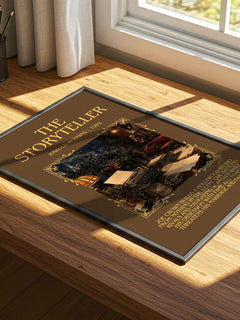 The Storyteller Minimalist Book Poster by Harold Robbins – image 4