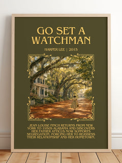 Go Set A Watchman Minimalist Book Poster by Harper Lee – image 2