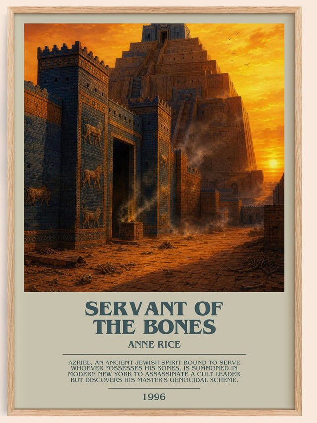 Servant Of The Bones Bookish Wall Art by Anne Rice
