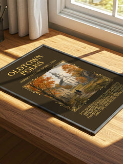 Oldtown Folks Minimalist Book Poster by Harriet Beecher Stowe – image 4