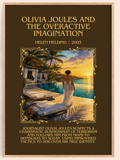 Olivia Joules And The Overactive Imagination Minimalist Book Poster – – image 1