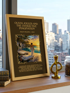 Olivia Joules And The Overactive Imagination Minimalist Book Poster – – image 3