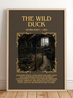 The Wild Duck Minimalist Book Poster by Henrik Ibsen – image 2