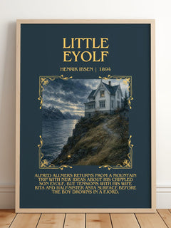 Little Eyolf Minimalist Book Poster by Henrik Ibsen – image 2