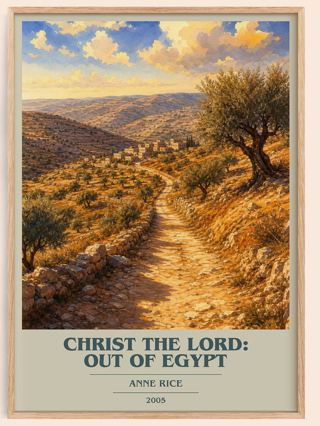 Christ The Lord: Out Of Egypt Book Cover Poster by Anne Rice