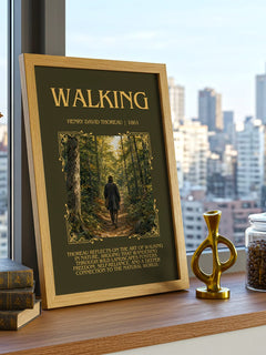 Walking Minimalist Book Poster by Henry David Thoreau – image 3