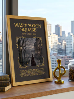 Washington Square Minimalist Book Poster by Henry James – image 3