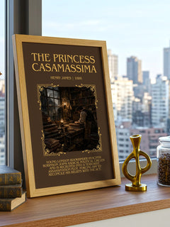 The Princess Casamassima Minimalist Book Poster by Henry James – image 3