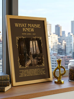 What Maisie Knew Minimalist Book Poster by Henry James – image 3