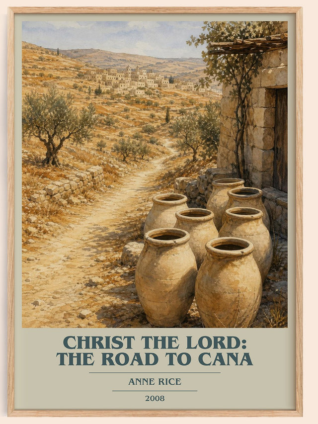 Christ The Lord: The Road To Cana Book Cover Poster by Anne Rice