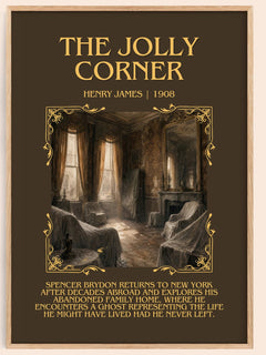 The Jolly Corner Minimalist Book Poster by Henry James – image 1
