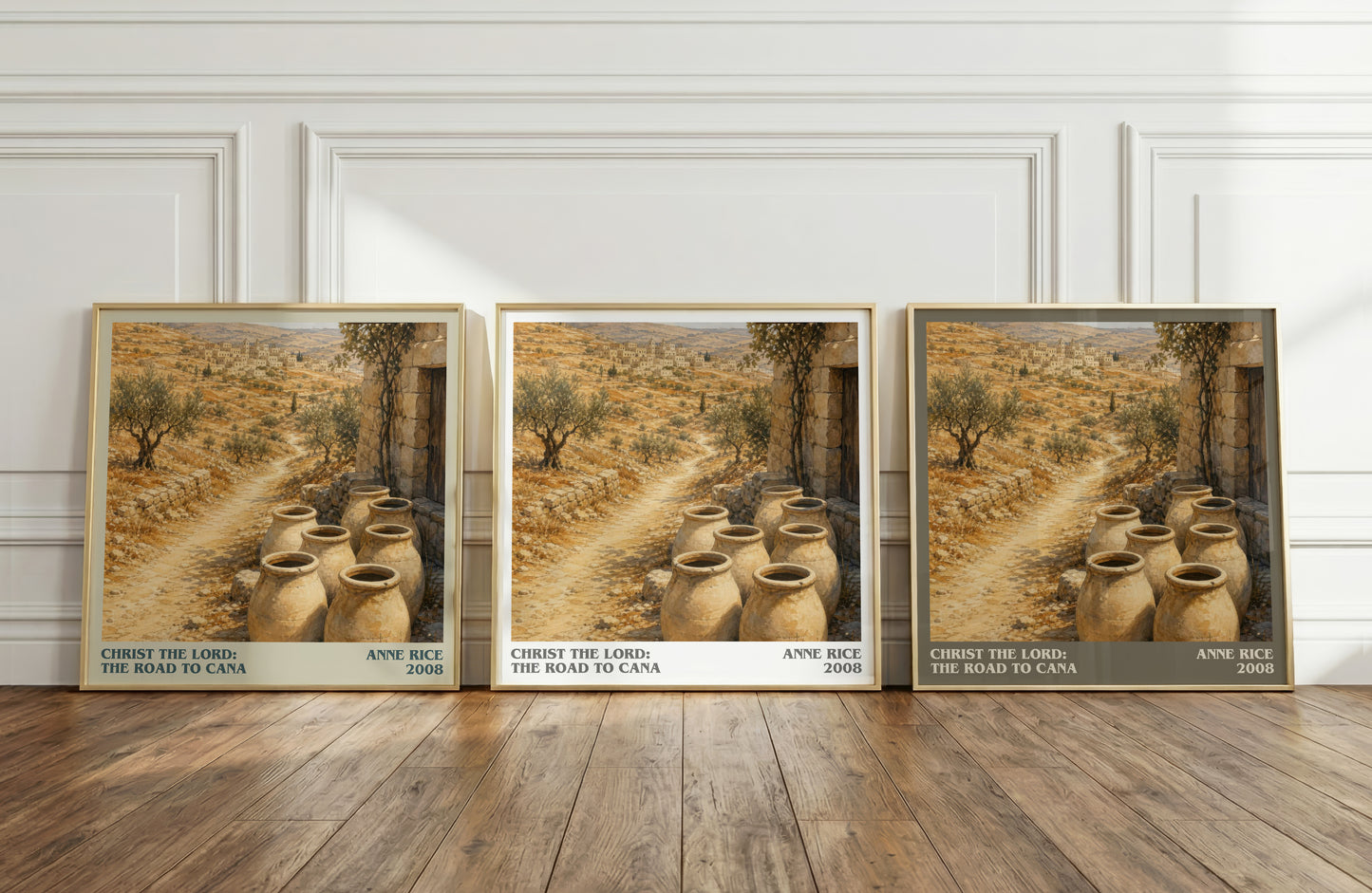 Christ The Lord: The Road To Cana literary art print colour and style options – Anne Rice book art