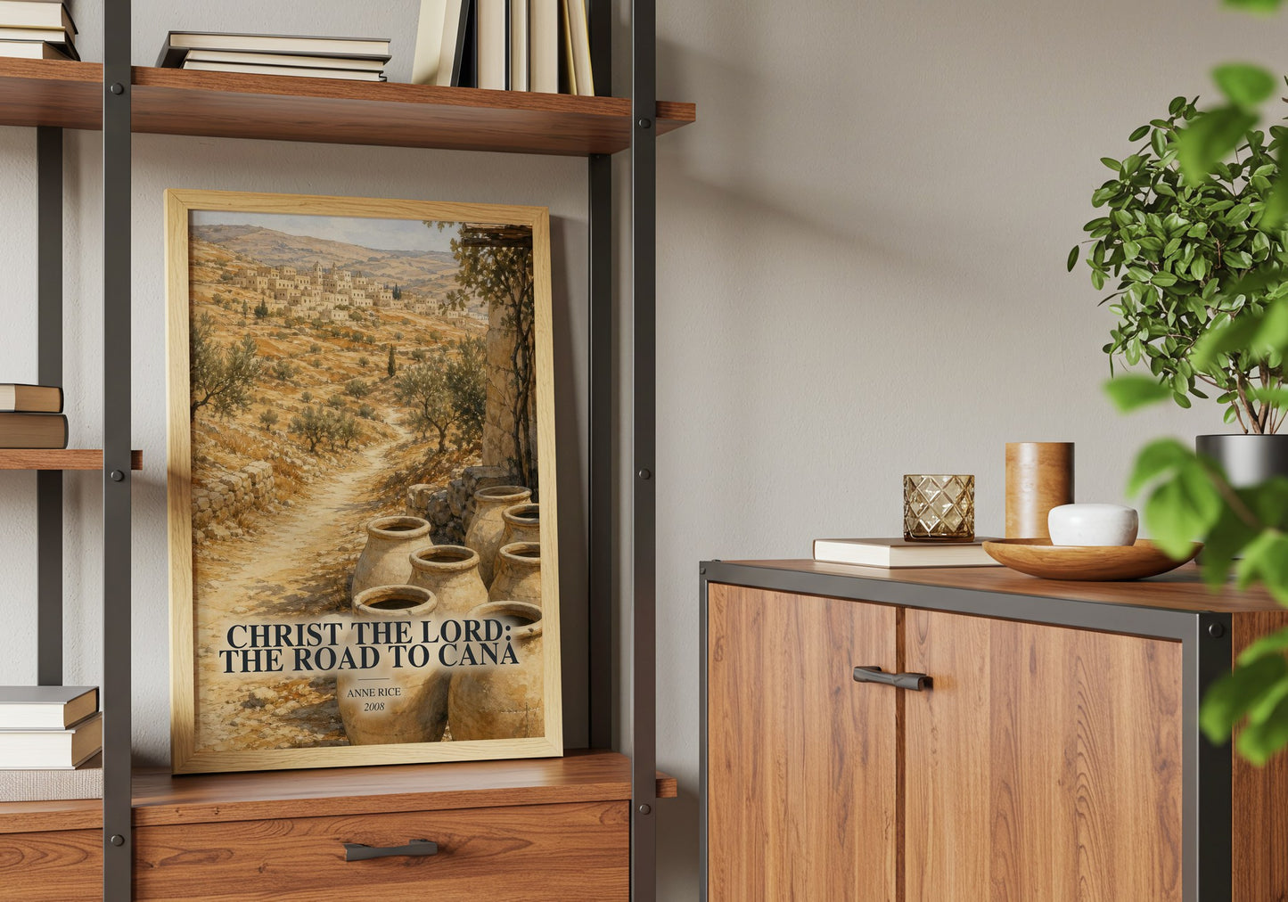 Christ The Lord: The Road To Cana book watercolour illustration paper finish options – matte satin gloss