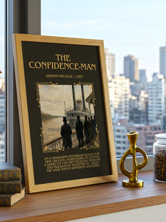 The Confidence-Man Minimalist Book Poster by Herman Melville – image 3