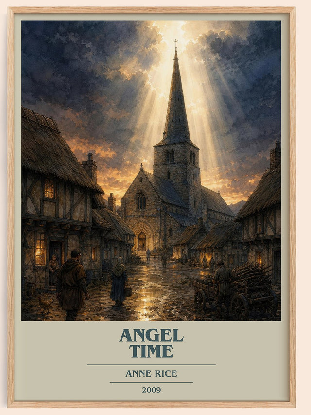 Angel Time Book Cover Poster by Anne Rice