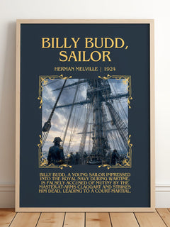 Billy Budd, Sailor Minimalist Book Poster by Herman Melville – image 2