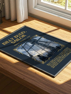 Billy Budd, Sailor Minimalist Book Poster by Herman Melville – image 4