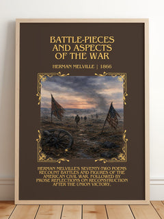 Battle-Pieces And Aspects Of The War Minimalist Book Poster – H. – image 2