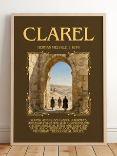 Clarel Minimalist Book Poster by Herman Melville – image 2